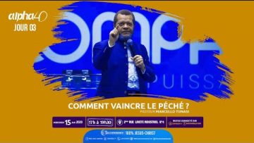 Comment vaincre le péché ? ALPHA 40 [Jour 3] Pasteur MARCELLO TUNASI. Culte du 15 janvier 2020