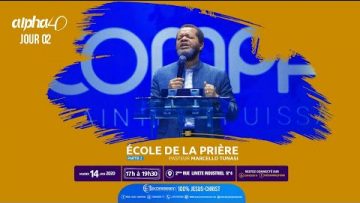 École de la prière (Partie 2). ALPHA 40 [Jour 2] Pasteur MARCELLO TUNASI. Culte du 14 janvier 2020