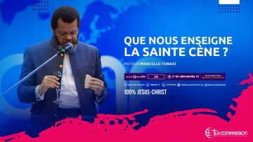 Que nous enseigne la sainte cène ? Pasteur MARCELLO TUNASI Culte du 12 Avril 2020